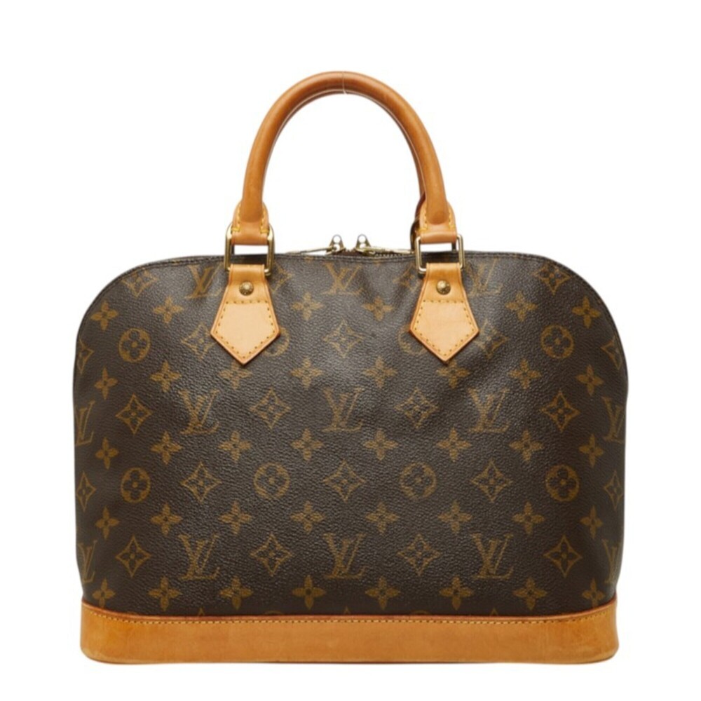 Louis Vuitton Monogram Alma PM (older model) handbag, M51130, brown leather, ...